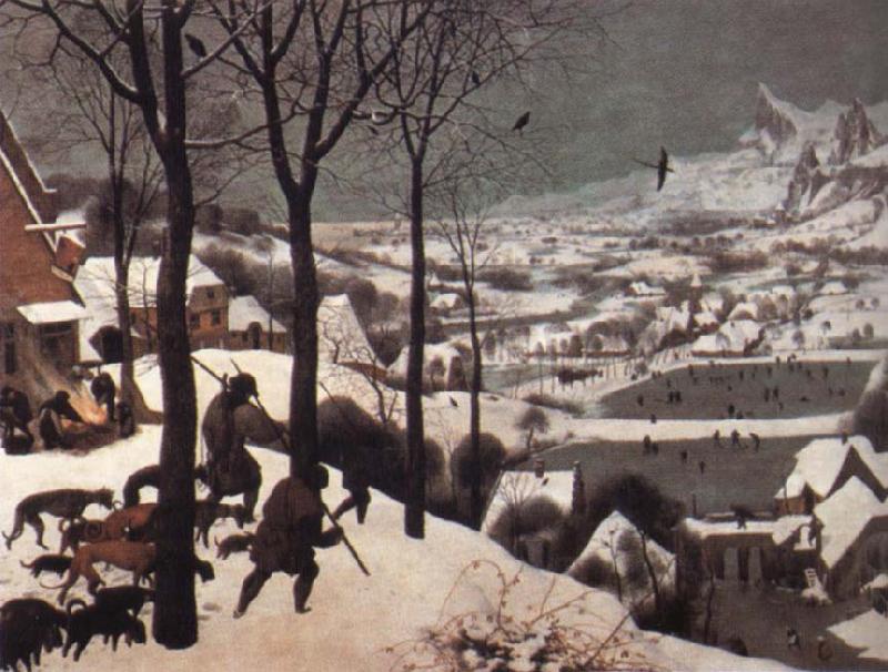 BRUEGHEL, Pieter the Younger The Hunters in the Snow